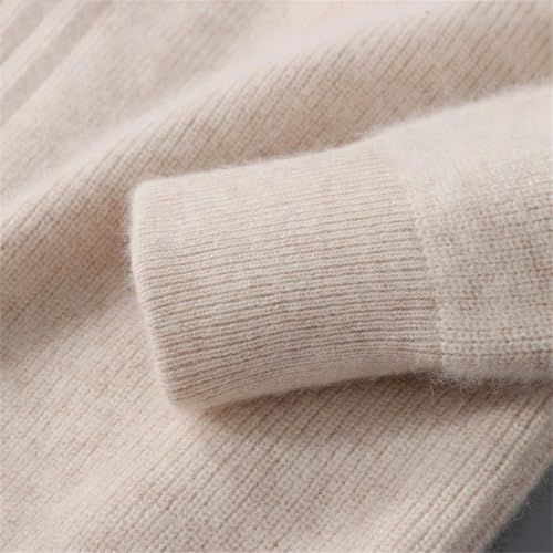 Solid Color Casual Simple Round Neck Zipper Stitching Classic Business Men's Cashmere Cardigan3