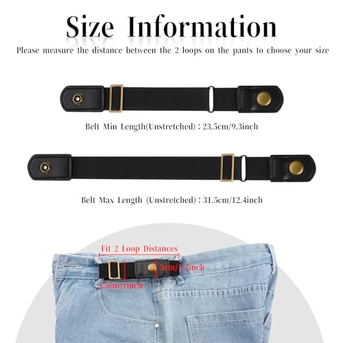 DIVINA VITAE No Buckle Belt Men Women, Adjustable No Buckle Stretch Belt for Women, Invisible Side Belt Buckle Free Belt3