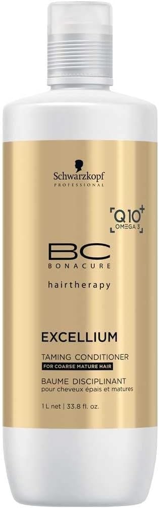 EXCELLIUM Taming Conditioner with Q10+ Omega-3, 33.81-Ounce