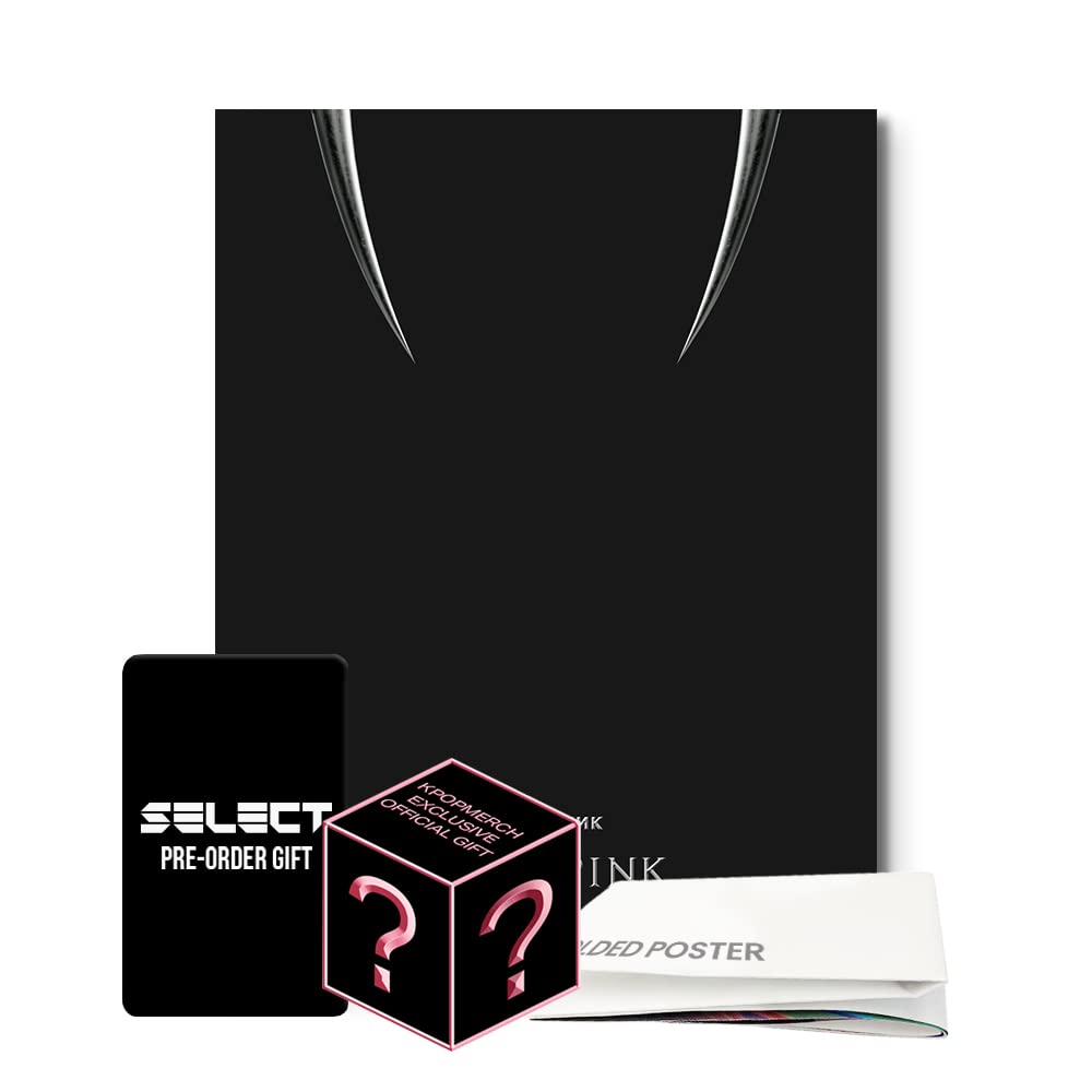 Born Pink Box Set Ver Black album KPOP MERCH avec goodies officiels