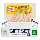 Salutem Vita – Honey Smoked Sliced Turkey Breast Deli Lunch Meat, Gift Set – Pack of 8