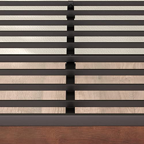 Zinus Roman Bamboo And Metal Platform Bed Frame / No Box Spring Needed / Easy Assembly, Queen #TOP5