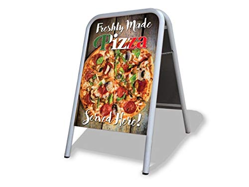 Pizza Sold Here Large A Board Pavement Sign MEGA Listing Outdoor Street Advertising Display…