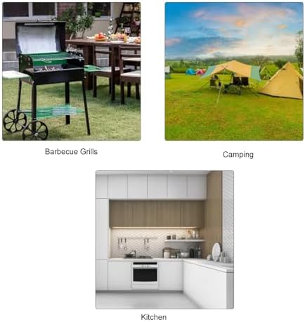 Miniatura 4 de TOPINCN Portable Trash Bag Holder Rack withClamp Enhanced Stability Metal Gabage Plastic Bag Holder for Cabinets Kitchen Outdoors