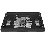 Tapis de refroidissement pour ordinateur portable : design ultra-fin, facile à transporter, ventilateur silencieux, réduit le bruit, ne gêne pas les autres, support de refroidissement pour ordinateur portable