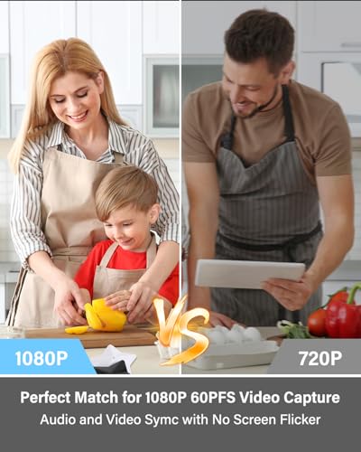 Carte de capture video pour diffuser en direct sans coupure convertisseur 1080p 60fps