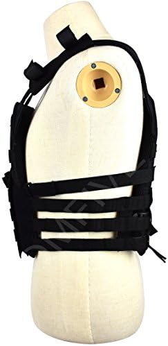 QMFIVE Airsoft Vest, Plate Carrier, JPC Tactical Combat Vest Military Wargame Molle Plate Carrier Outdoor Uniform Combat Gear