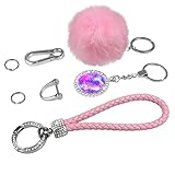 ⭐Regalos maravillosos: excelentes regalos para niñas o incluso adultos si desea cambiar sus llaveros. Es adorable y puedes ver tus llaves desde lejos.