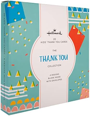 Hallmark Thank You Cards - Multipack of 10 in 5 Contemporary Designs