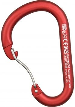 KONG Big D Carabiner – Anodized Multi-Use Carabiner For Climbing, Belaying & Gear Organization