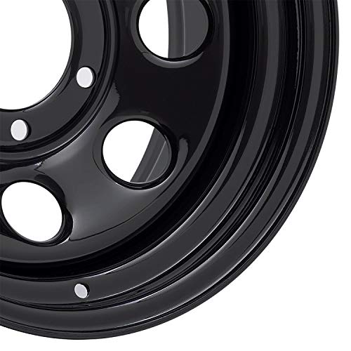 Pro Comp Steel Wheels Series 97 Wheel with Flat Black Finish (15x8"/6x5.5")