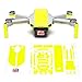 Produktbild Wrapgrade Skin Sticker Set Kompatibel mit DJI Mini 2 | Akzentfarbe (NEON Yellow)