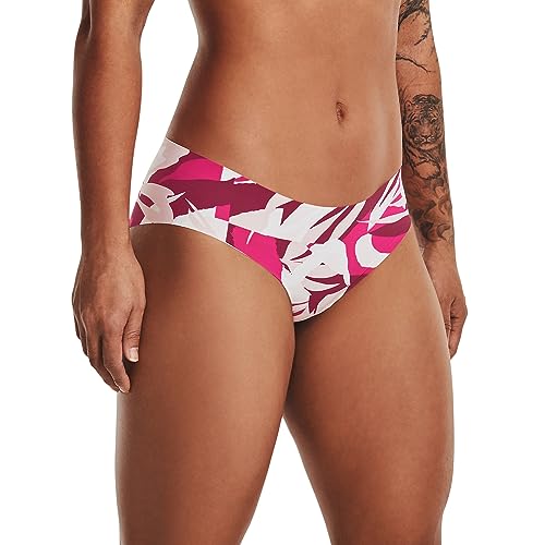 Image of Under Armour Women's Deprecated-3-pack Pure Stretch No Show Hipster Underwear, All-day Comfort Fit & Ultra-soft