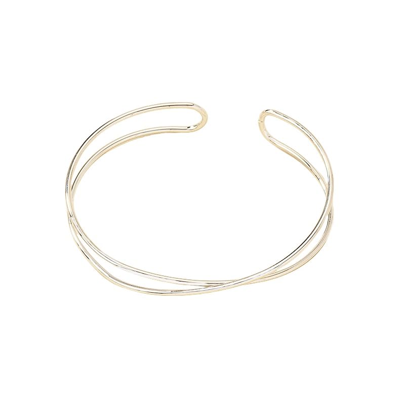 Dainty Arm Cuff Bracelet for Women Gold/Silver Adjustable Upper Arm Cuff Layered Bangle Bracelet Open Knot Bracelet Summer Beach Charm Fashion Jewelry