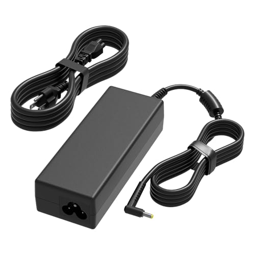 HSXIRQA 65W AC Charger Fit for Acer Aspire One A110 D150 A150 AOD150 521 522 530 531 532 533 721 722 725 751 752 753 756 D250 D255 D257 D260 D270 ZG5 ZG8 ZHG ZA3 ZE6 ZE7 KAV60 NAV50 NAV51 Laptop