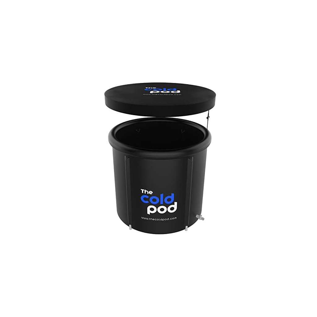 Ice Bath Tub Outdoor with Lid 320L Cold Water Therapy Tub for Recovery