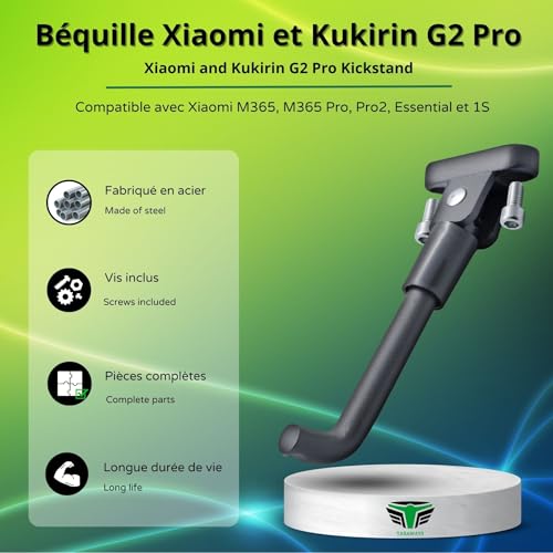 M365Lyon Ständer für Xiaomi M365, M365Pro, Pro2, Essential und 1S, Schwarz