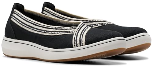 Clarks Clarks Women's BreezeSky Air Cloudsteppers Loafer, Black, 9