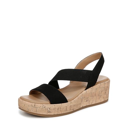 LifeStride Womens Odette Sandal Black 8.5 M
