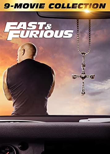 Collezione con tutti i film Fast And Furious Collection 1-9