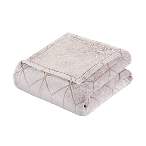 Martex Easy Living 1B07502 Überwurf für Sofa, leicht, Mikroplüsch, gemütlich, weich, 127 x 152,4 cm, Grau Cover