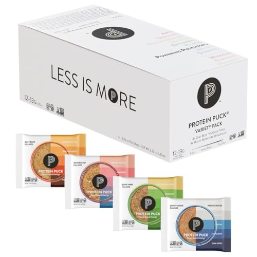 Barritas de Proteína Plant Based Protein Puck 16 Unids miniatura 1