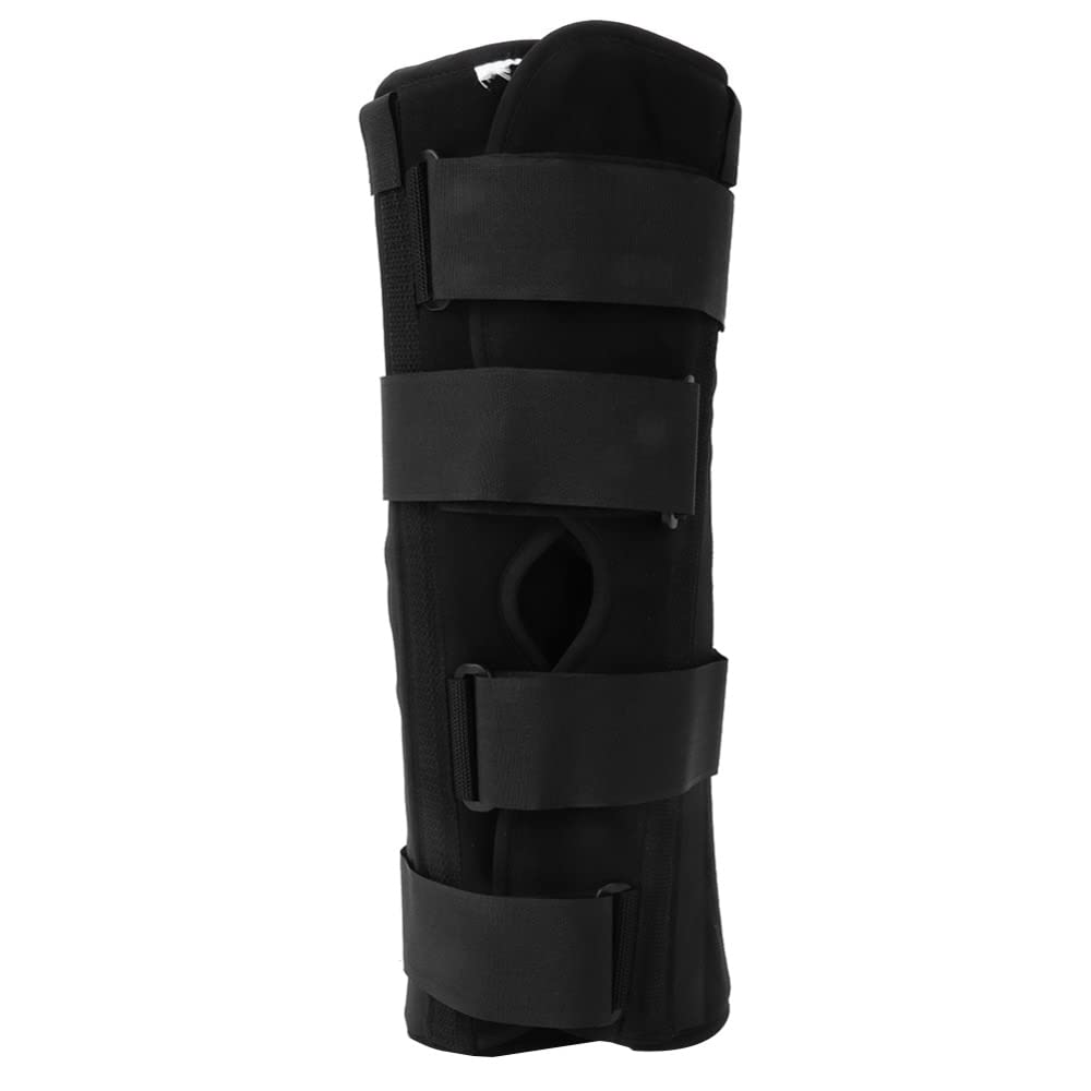 Fracturas de Rodilla Férula Inmovilizador de Rodilla Férula de Pierna Completa Comodidad Soporte rígido para Rodilla Pre y Postoperatorio y recuperación de Lesiones o Cirugía (Color : Medium)