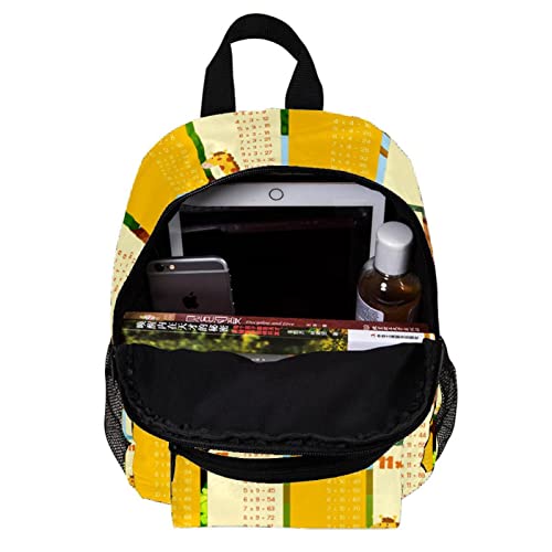 Sac à dos pour garçons et filles avec table de multiplication 30,5 cm multicolore 8 - 5