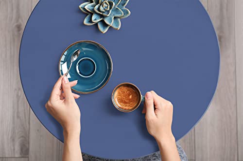 Pegatinas para muebles azul de 100x50cm lámina autoadhesiva lavable e impermeable 6