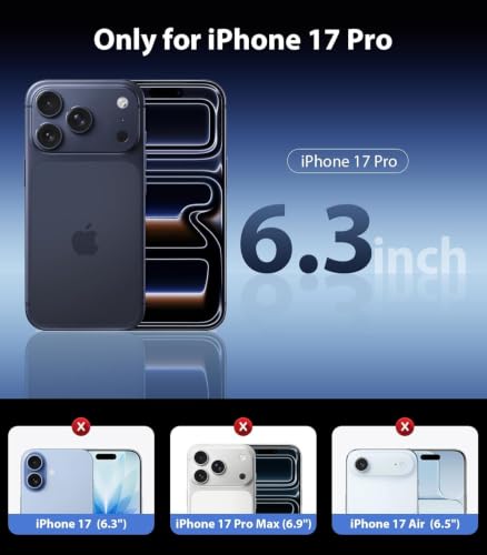 Image of Military-Grade Gorilla Tempered Glass For iPhone 17 Pro | 9H Hardness, Edge-to-Edge, Bubble-Free