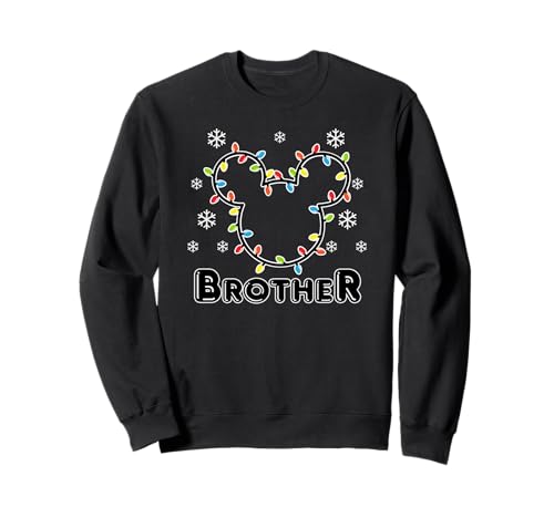 Sweat Mickey Christmas Brother vêtement de Noël pour homme et enfant