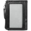 Levi's mens RFID Slim Everyday Card Case Wallet Black Card Case