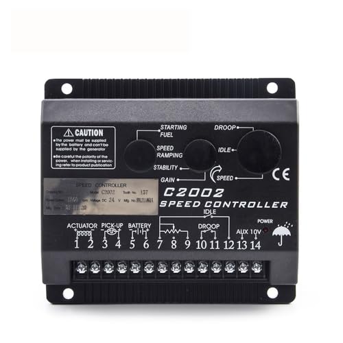 Régulateur de vitesse pour générateur avec panneau commande intelligent de moteur CC - 2