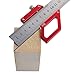 Advanced Woodworking Goniometer Tool with Positioning Block Technology for Error Complimentary 45 60 90 Degree Marking Tasks Against Oxidation Aluminum Mixture Measuring Measure