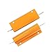 TMP1105 2pcs RX24 100W Aluminum Power Metal Shell Case Wirewound Resistor, Load Resistance (Resistance : 100K)