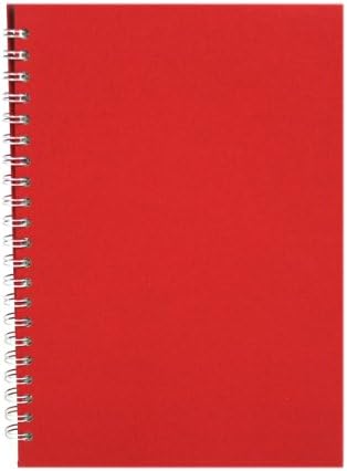 A3 Pink Pig Eco Pig Sketchbook Black Covers - White Paper