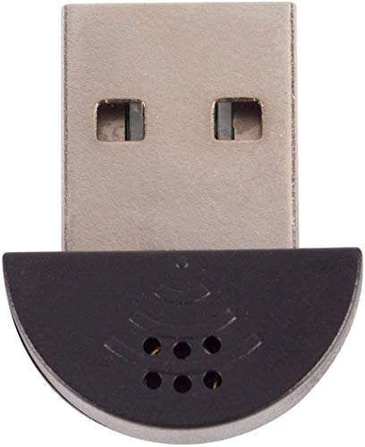 SunFounder 超小型 USBミニマイク,無指向性 PCマイク,ドライバー不要,USB2.0 Skype/VOIP音声認識ソフトウェア,Windows PC/Mac/Raspberry Pi 4B/3B+/3B/2B/1B+/1B/用