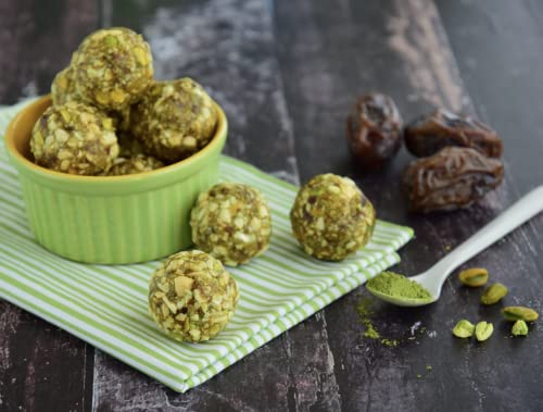 Wilderness Poets, Organic Pistachios - Bright Green Pistachio Nut Halves, No Salt, No Shells, Grown In California (2 Pound) #TOP5