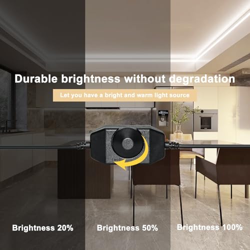 Cinta LED impermeable 12M 6000K Blanco Día miniatura 4