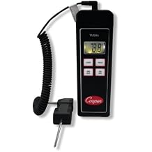 Cooper-Atkins TM99A-NIST Thermistor Temperature Instrument with 1075 General Purpose Probe and Pouch, NIST Certifications,40F to 302F Temperature Range
