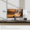 Monitor de juego Samsung Odyssey OLED G6 (G61SH) de 27" QD-OLED, QHD (1440P), 240Hz, 0.03ms, sin reflejos, validado Pantone, HDR10, soporte ajustable en altura, protección OLED, garantía de 3 años 8