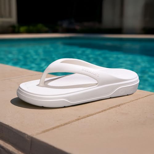 Image of Neeman's Cushers Flip Flops for Men | Powered by CushyVerse Technology for Ultimate Cushioning, Bounce & All-Day Comfort