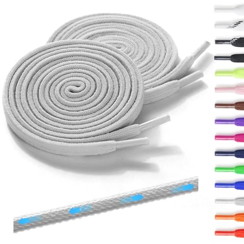 Neo-wows Elastic Shoe Laces, 2 Pairs No Tie Stretch Shoelaces for Sneakers, Slip On Laces for Kids & Adults