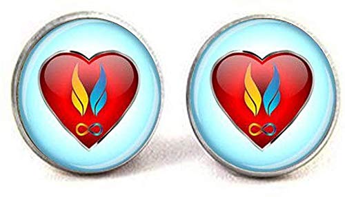 Twin flam Earring Twin Flame Love Earring Twin Flame Jewelry Heart Charm Jewelry Soul Mate Jewelry