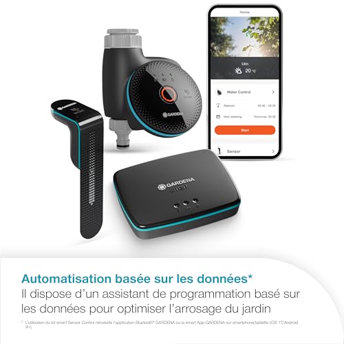 Smart Water Control Kit d’arrosage connecté avec sonde d’humidité et Gateway - vue 3