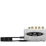 audio interface usb vs thunderbolt Salida para audiófonos con control de nivel y sirve para transferir grabaciones, discos de vinilo