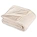 Produktbild Moon - Kuscheldecke Cashmere Feeling - aus recyceltem Materialien - Wohndecke ca. 150x200 cm - extra schwere Qualität ca. 500g/m² - beige