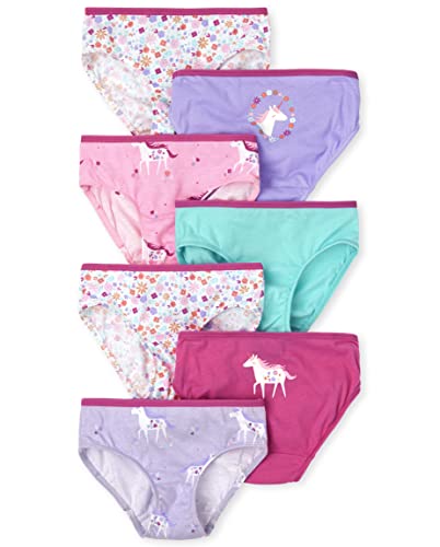 The Children's Place Girls' Cotton Brief Underwear Variety Pack