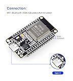 ELEGOO Scheda di Sviluppo ESP-32 3 Pezzi USB C 2.4GHz Dual Mode - 4