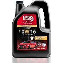ULTRA 1PLUS SAE 0W-16 Full Synthetic Motor Oil API SP ILSAC GF-6B - 5 Qt Jug